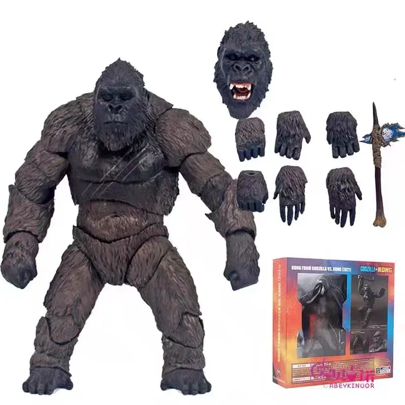 

15 см King Kong Vs. Godzilla 2021 версия фильма игрушка модель Kingkong череп остров Gorilla фигурка монстра подарки