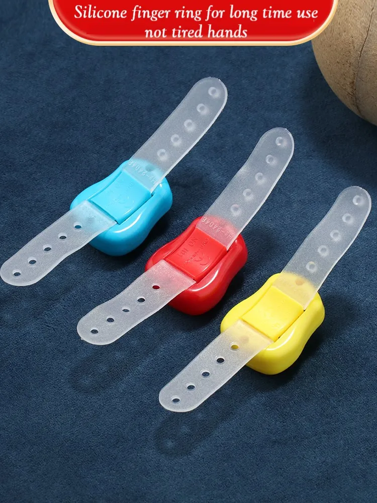 10pcs I30 Electronic Counter Ring Hand Press Mechanical Digital Screen Display Counter Random Color