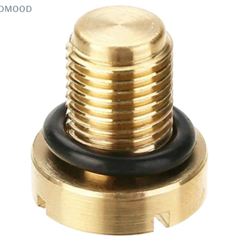 Durable Brass Coolant Expansion Screw Reliable Water Drainage Screw 17111712788 Replacement Suitable For E36 E39 E46