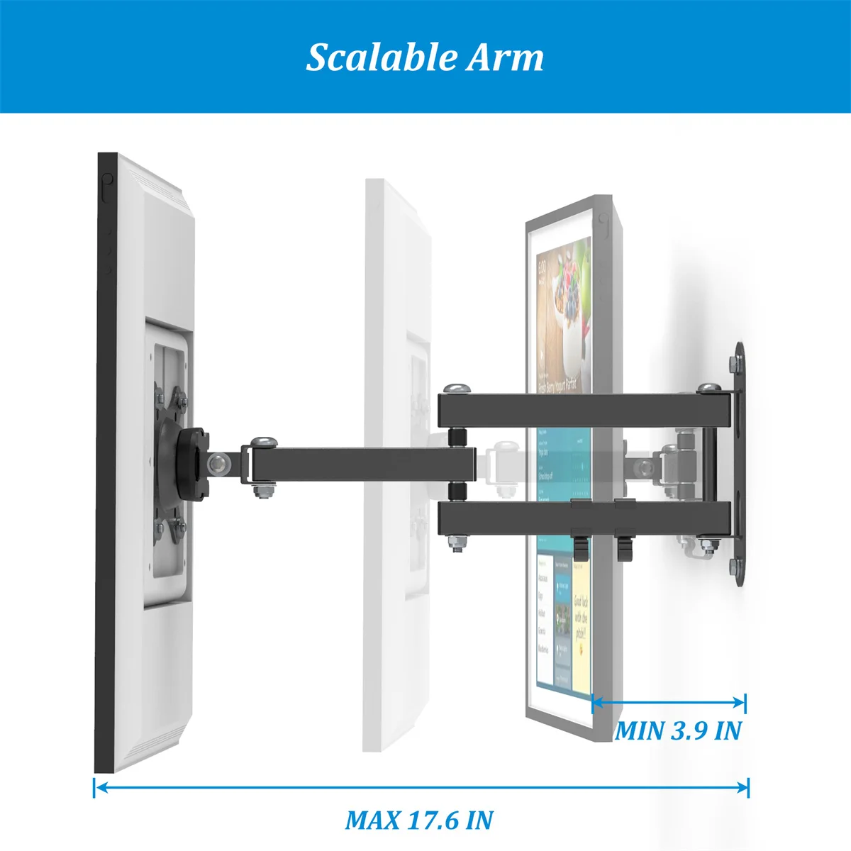 Echo Show 15  Ȩ Ʈ  Ʈ, Ǯ  귡Ŷ, ȸ ȸ ƿƮ Ȯ, 10 ġ-32 ġ  TV, ִ 33 lbs 