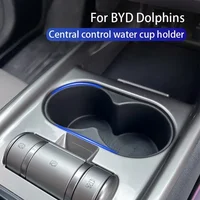 For BYD Dolphin 2022 2023 2024 Central control water cup holder Silicone Case Anti slip and waterproof Car accessories 2