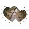 Photo Custom Wooden Puzzle Personalized Jigsaw Round Heart Shape DIY Assemble Game Toys for Adults Kids Decoration With Box 4