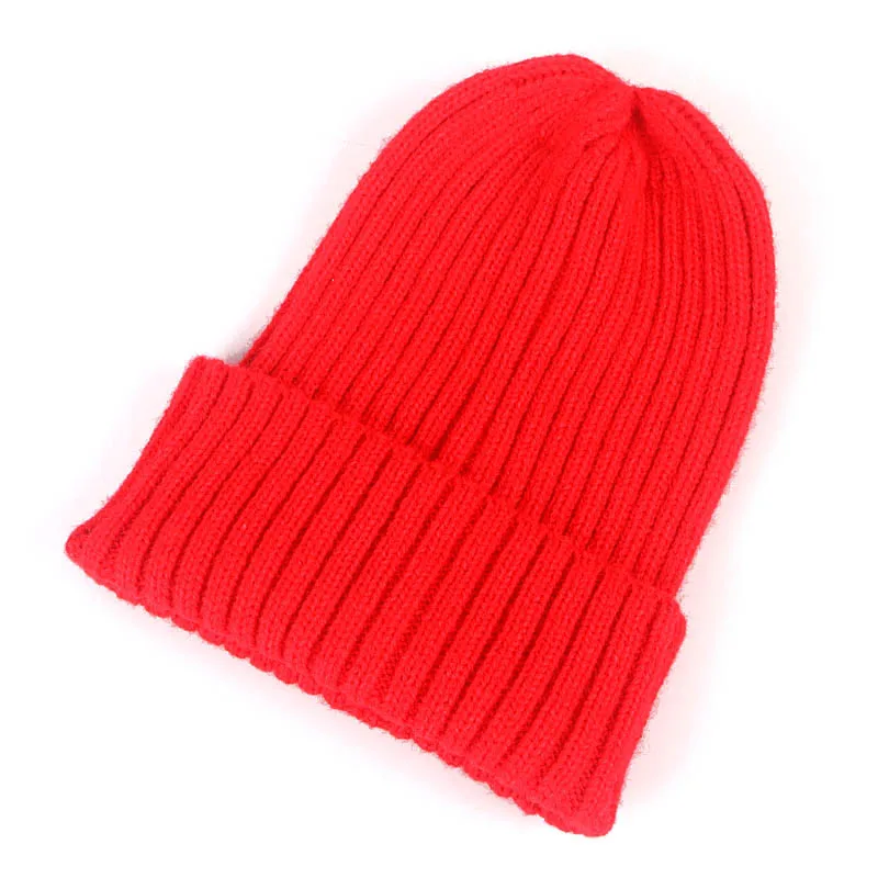 winter cap for men 2022 New Winter Hats for Women Men Knitted Solid Color Watch Cap for Girls Skullies Beanies Female Warm Winter Bonnet Casual Cap new era skully beanie Skullies & Beanies