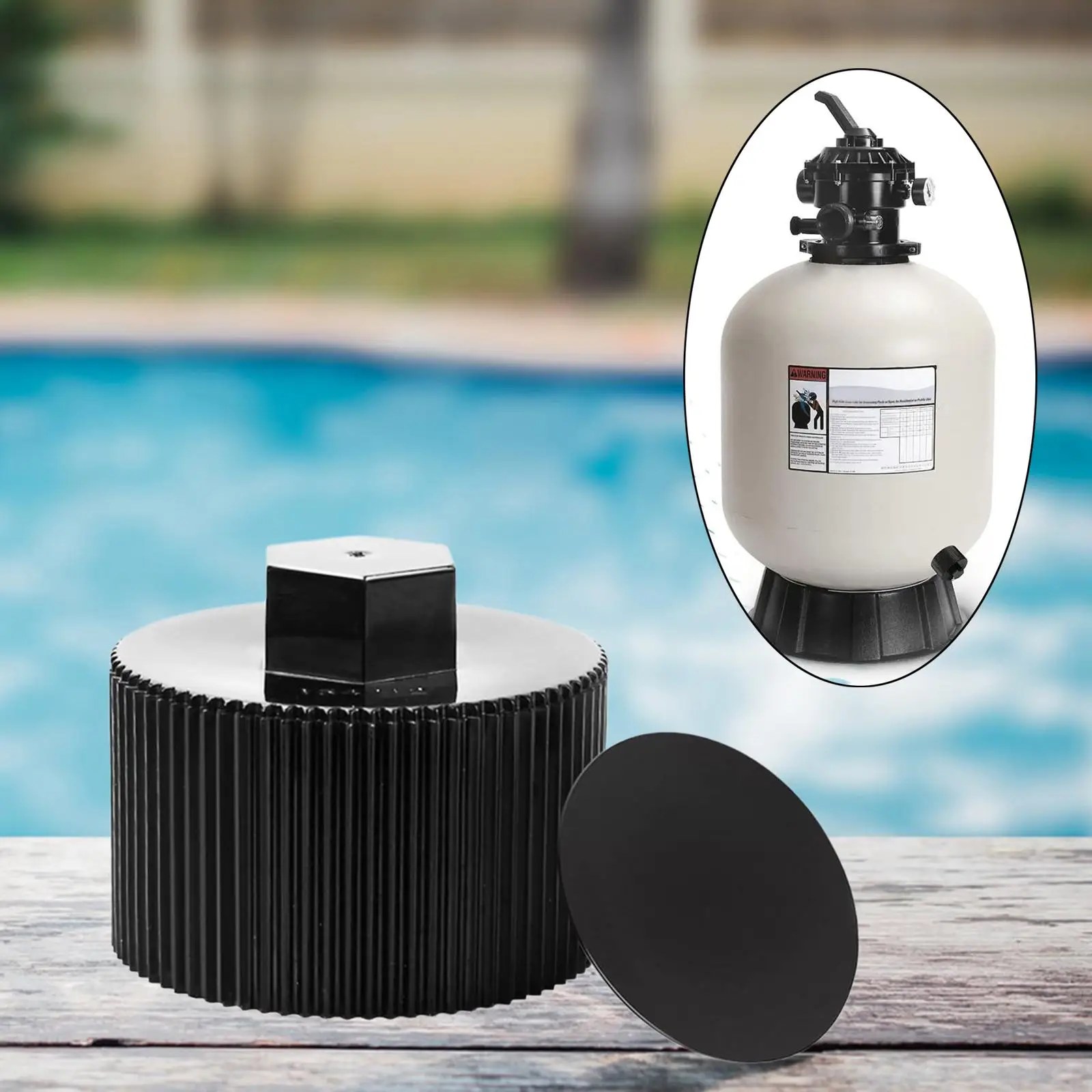 Pool Sand Filter Drain Cap with Gasket Garden Sand Filter Model for 154712