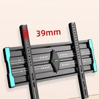 32-80 Inch Titled TV Wall Mount Bracket Tilt Ultra Slim TV Stand VESA Max 600 x 400mm Flat Screen LCD LED TV Bracket Load 80kg - Image 6