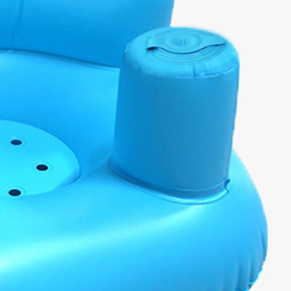 Inflatable Children's Sofa Portable Baby Chair Multifunctional Baby Bath Seat Baby Sofa Lounger Kids Beach Armchair Child Stool 4