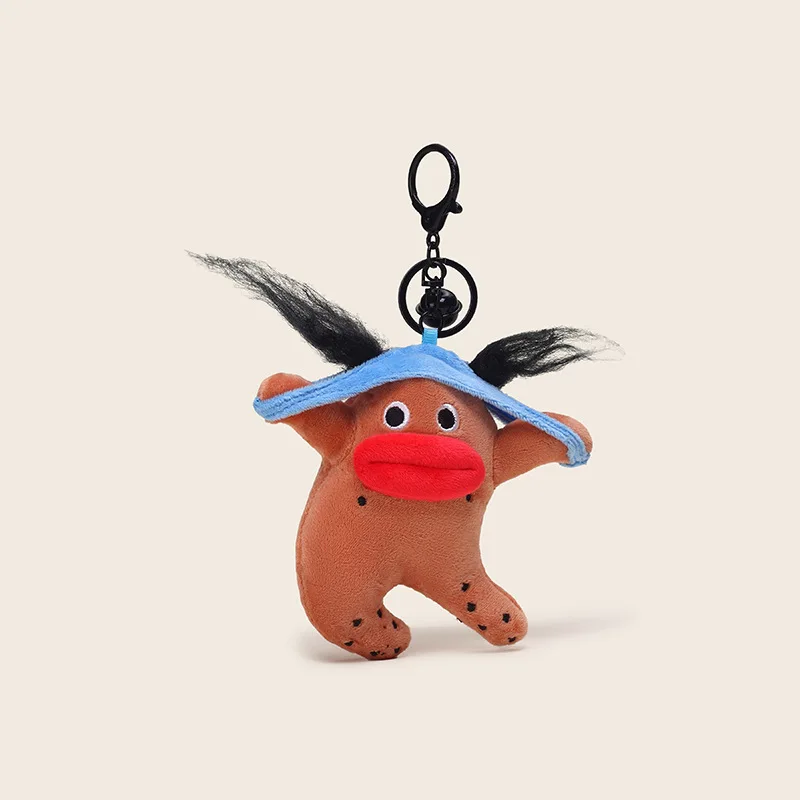 お買得‼️新品タグ付　大人気カラー❣️ぬいぐるみキーホルダー5set！ 面白いソーセージのぬいぐるみキーホルダー,バッグ用のかわいい