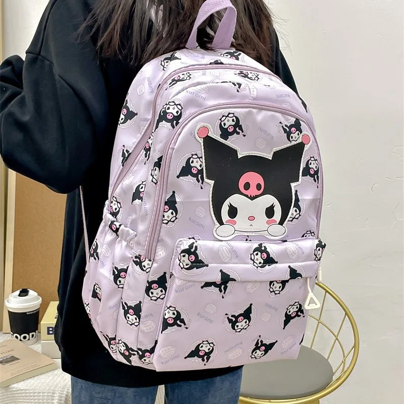 Backpack Anime Kuromi Cinnamoroll Student Bag Large Capacity Women Bag children backpack children bag students backpack for Children Girls Gift