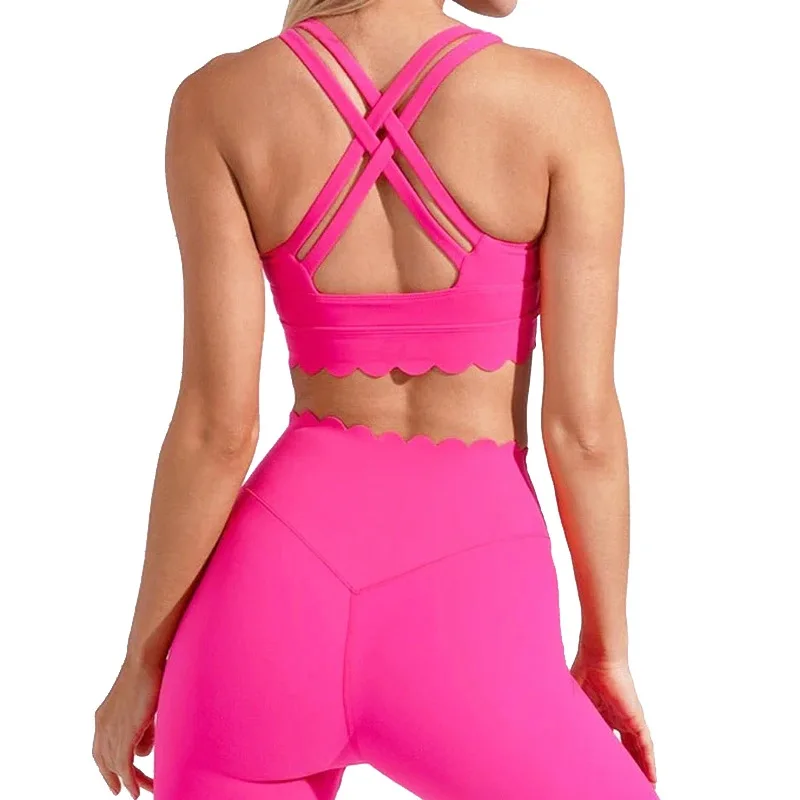 Longline - Brasier Deportivo Para Mujer, Espalda Cruzada