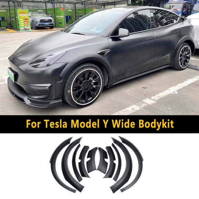  BMZX Tesla Model Y Rear Tailgate Trim ABS Accessories