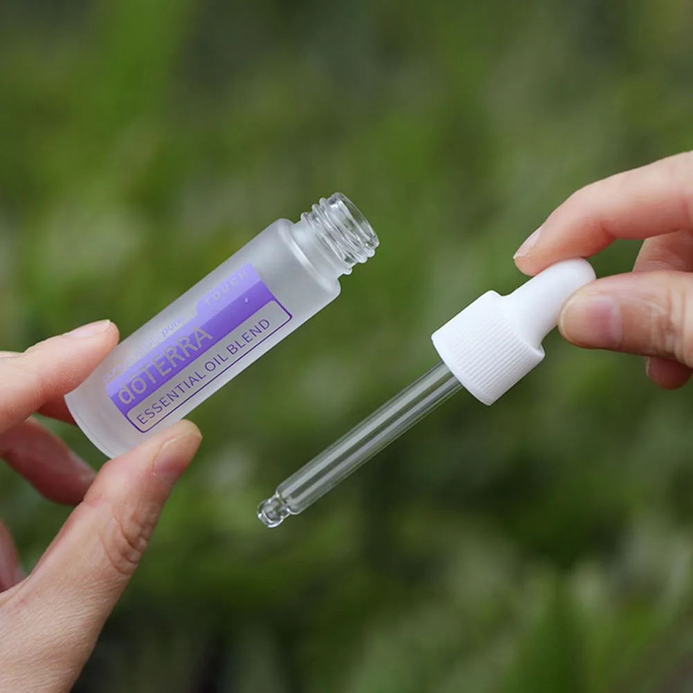 10pcs 10ml Glass Roller Bottle Empty Perfume Bottle Dropper Glass Bottle and Spray Glass Bottle Refill Roll on Bottl