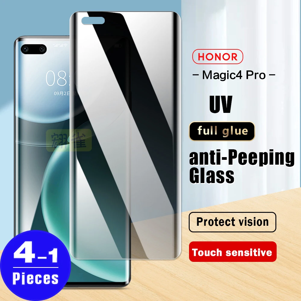 

Закаленное защитное стекло для Honor magic 5 pro 4 Ultimate 3 X40 V40 lite plus 1-4 шт.