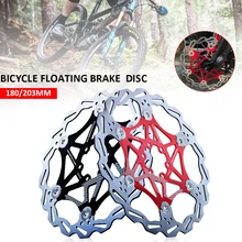 

Bicycle Brake 180mm/203mm Disc Brake Stainless Multicolor Steel Disc Brake Rotors Float Pad For Mountain Road Bike Parts