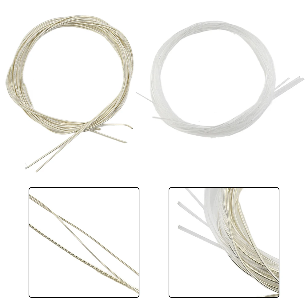 Classical Guitar Strings Set 6pcs Nylon Replacement Accessories Normal Tension