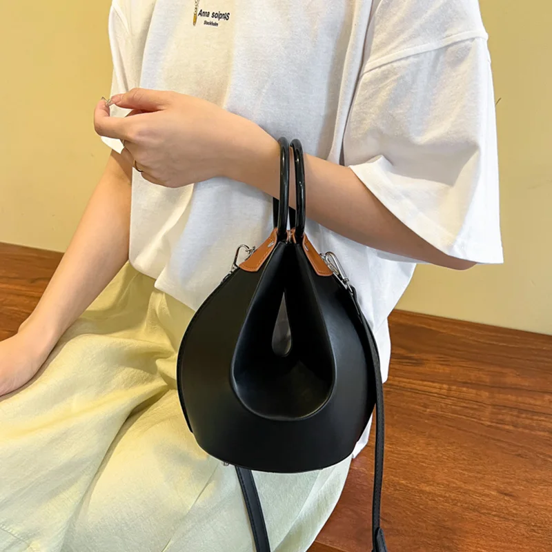 Women's Crossbody Shoulder Bags Vintage Original Design PVC Leather Small  Round Totes Circular Purse Premium Mini Handbags - AliExpress