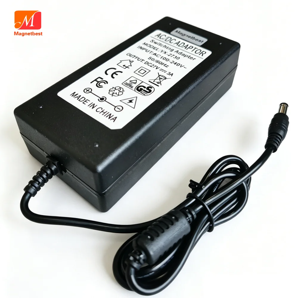 27V 2.5A 3A 27볼트 어댑터 충전기 AC DC 변압기 스위칭형 EU US AU UK 케이블 코드 전원 공급 장치 5.5*2.5mm 컨버터