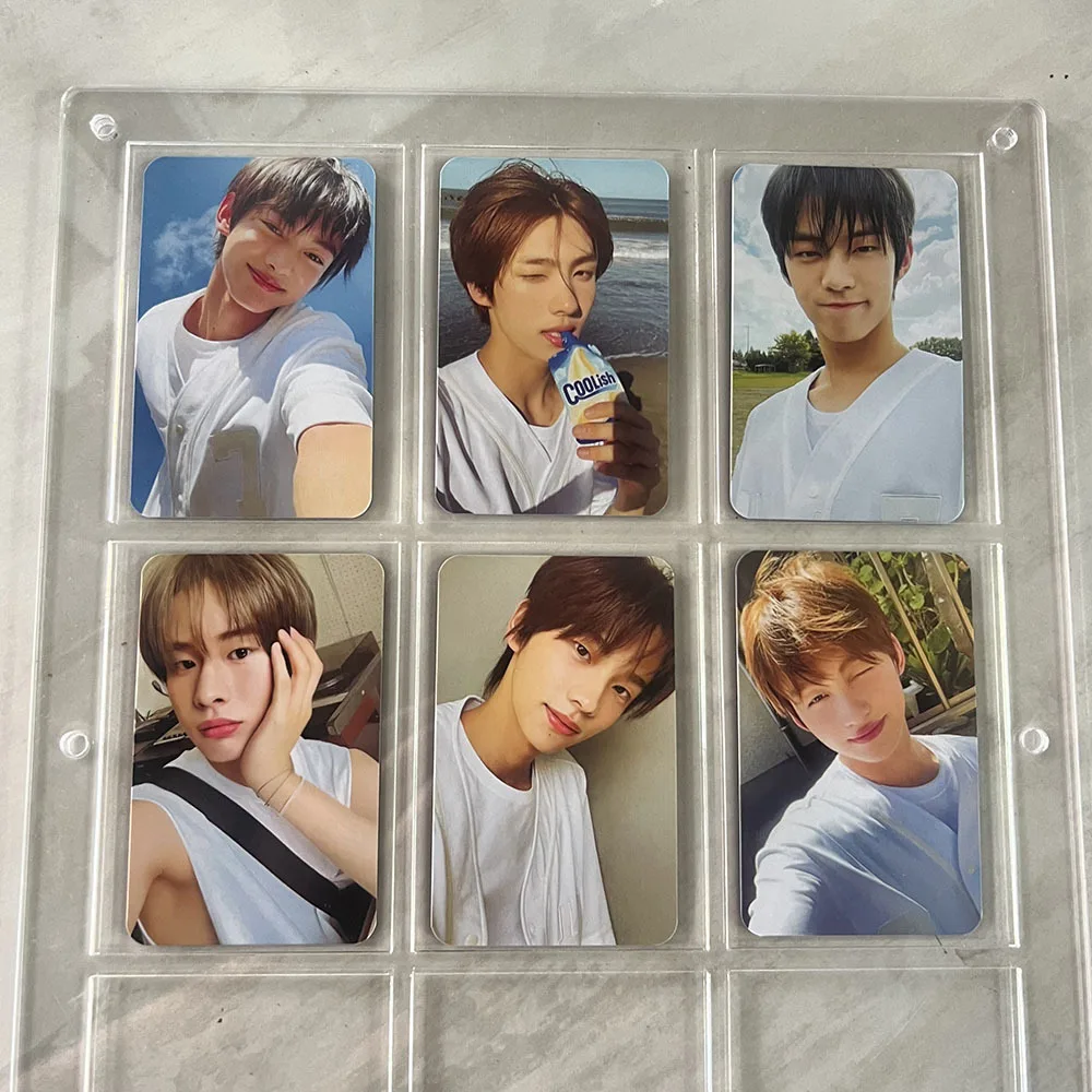 Kpop TWS Album SPARKLING BLUE Photocard 6pcs/Set Double Sides