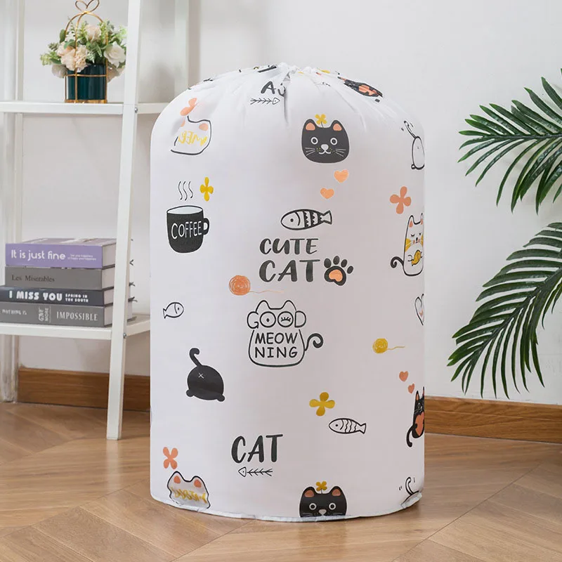 Large Capacity Clothes Storage Bag Travel Portable Organizer Blanket Toy Container Quilt Pillow Organizer Bedding Storage 2