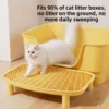 High-Height  Litter Mat Anti-Spla   Litter Tray Pedal Double Layered Controlling Sand Platform  Paw Pad 3
