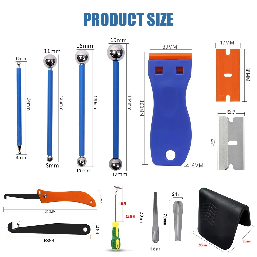 Kit d'outils de calfeutrage pour joints de sol, outil de bord de calfeutrage, ensemble de finition de calfeutrage, kit de réparation de joints de carrelage, outil de livres de joints de sol en carrelage bricolage, 4-25 pièces