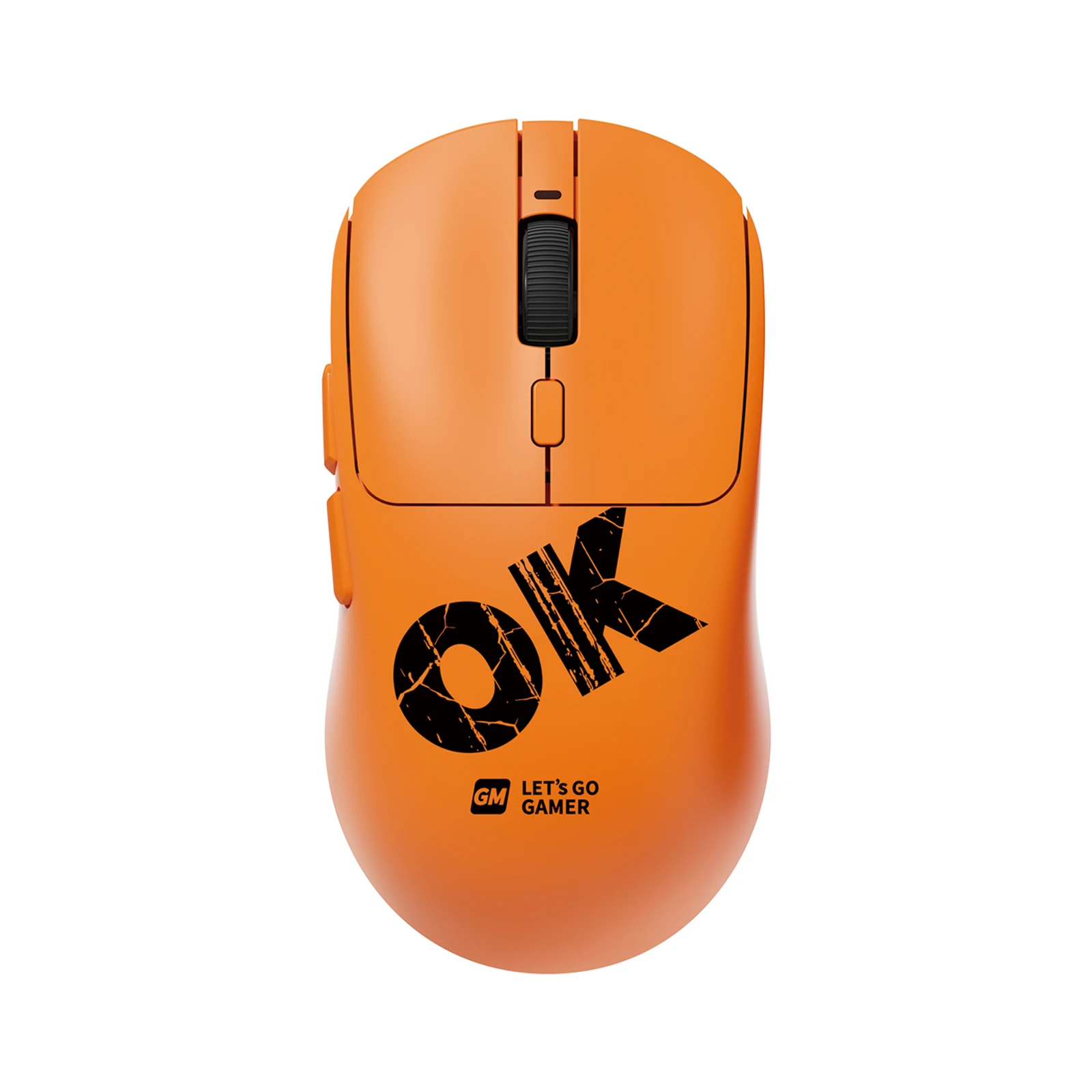 Tri-Mode Wireless Rechargeable Gaming Mouse, Cool Black Design