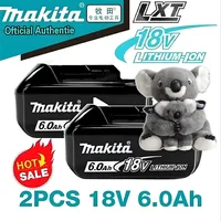 🧅🥯Original Makita 18v Battery Bl1850b BL1850 Bl1860 Bl1860 Bl1830 Bl1815 Bl1840 LXT400 6.0Ah for Makita 18V power tool Battery