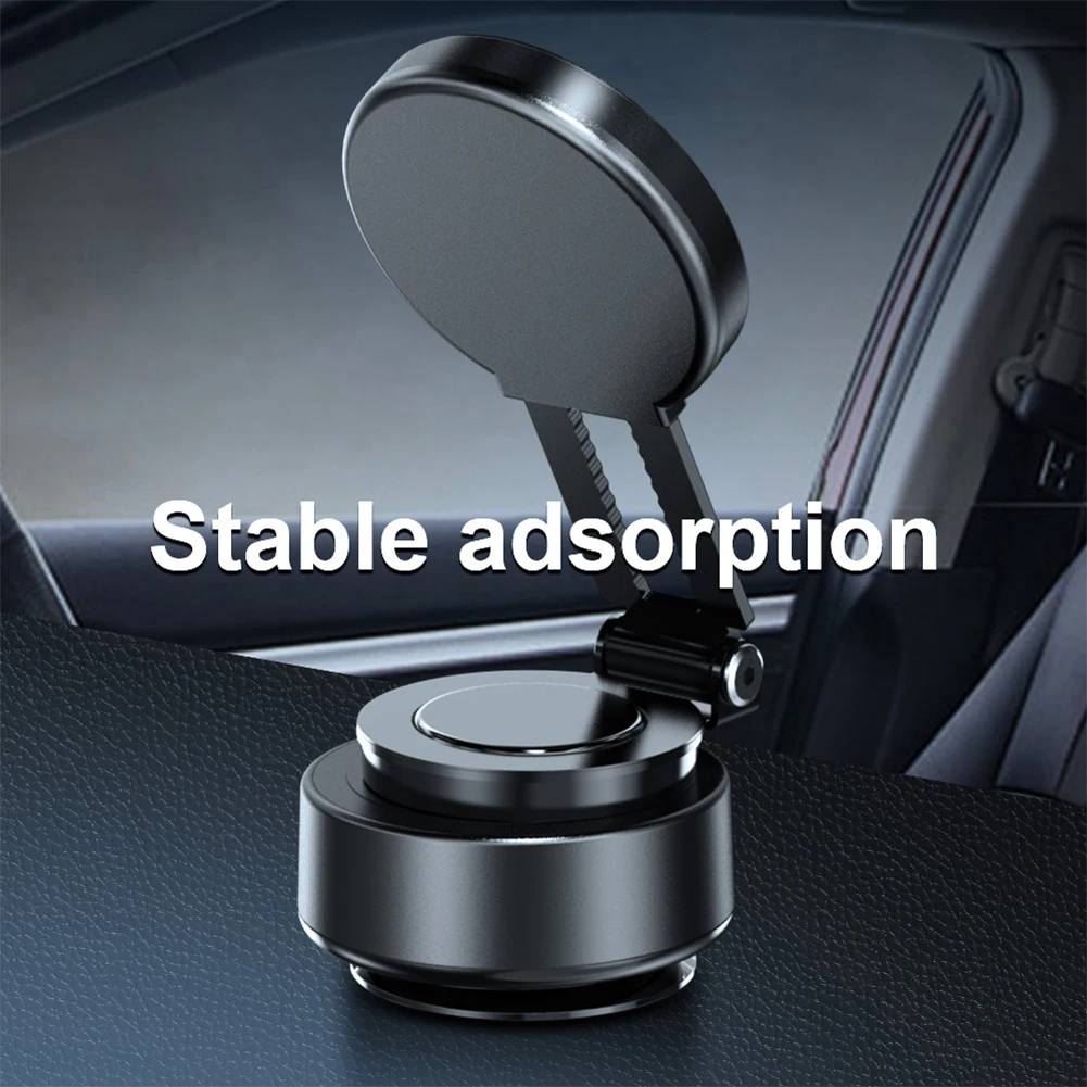  For Magsafe Magnetic Vacuum Adsorption Suction Cup Bracket 360° Rotatable Folding Magnetic Car Phone Holder for Magsafe iPhone