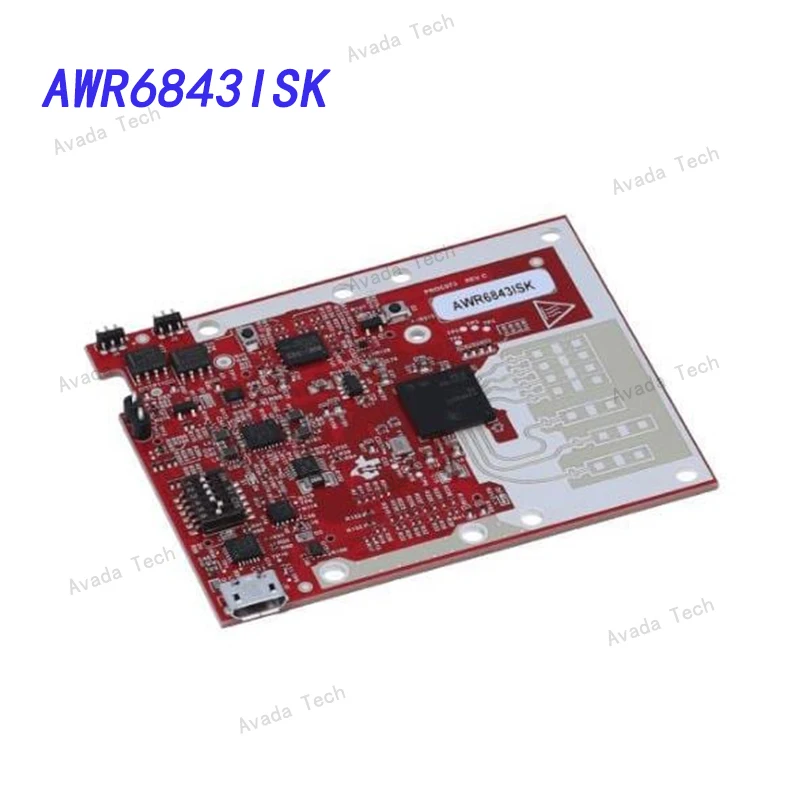 

Avada Tech AWR6843ISK RF Development Tools AWR6843 single-chip 60-GHz to 64-GHz automotive radar sensor antenna plug-in module