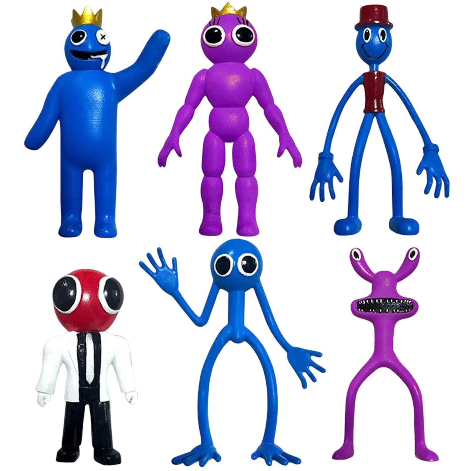 Rainbow Friends Action Figures, Rainbow Friends Blue Monster