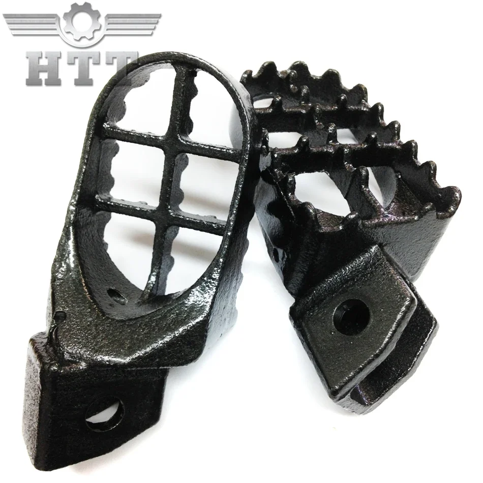 

Aftermarket Free Shipping Motorcycle Parts Motocross MX Steel Foot Pegs for Yamaha YZ80 WR250 YZ125 YZ250 WR500 WR200 Gray