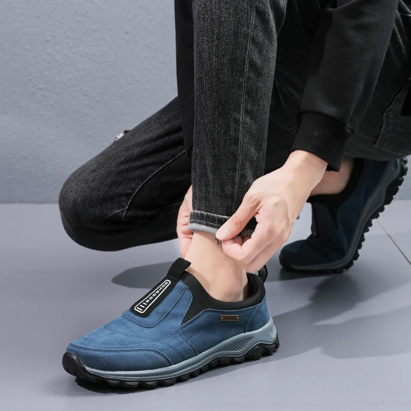 High Quality Indestructible Man Shoe Sneakers Breathable Running Shoes Lightweight Anti-slip Outdoor Men's Sneakers Male Shoes