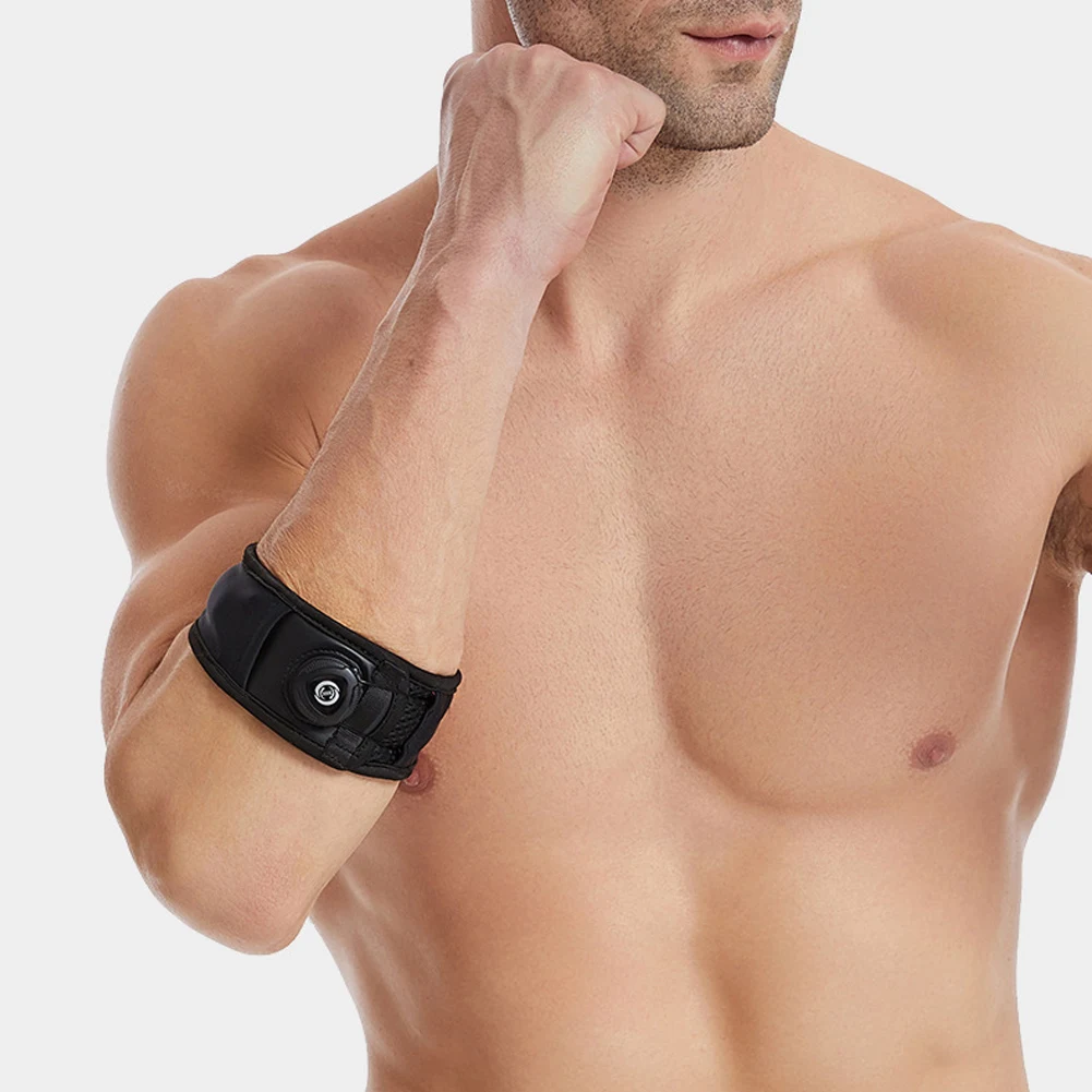 Adjustable Elbow Brace Tennis Elbow Brace Breathable Golf Strap Non Slip Guard for Badminton Tennis