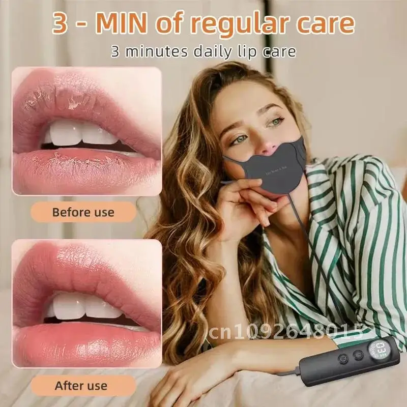 4 Modes Lip Beauty Products Reduce Lip Lines Photon Infrared Red Lights Therapy Masks Skincare LED Light Brighten Device