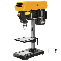 WORKSITE Customized 8" Drill Press 5 speed Solid Steel Industry Level Mini 350W Stand Benchtop Drill Press 1