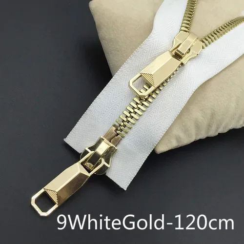 2 Cerniere Lampo Metalliche 5# Multicolore - 70 Cm O 80 Cm - Con Denti In Rame - Per Giacche, Bagagli, Fai Da Te