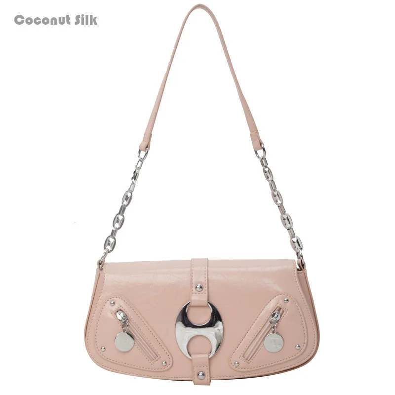 

Coconut Silk High Quality Underarm Women's 2024 New Fashion Shoulder Bag Multi functional Commuter Bag Crossbody Bag