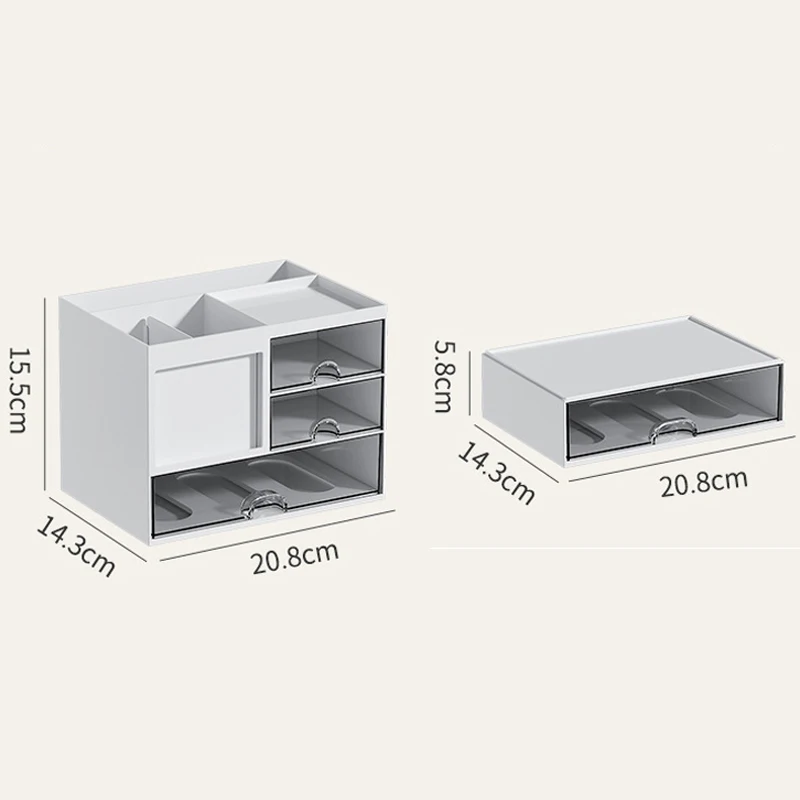Desktop Combination Drawer Storage Box Desk Organizer Reasonable Partition Office Accessories Pen Holder Organizers Stationery stationery organizer stationery storage box