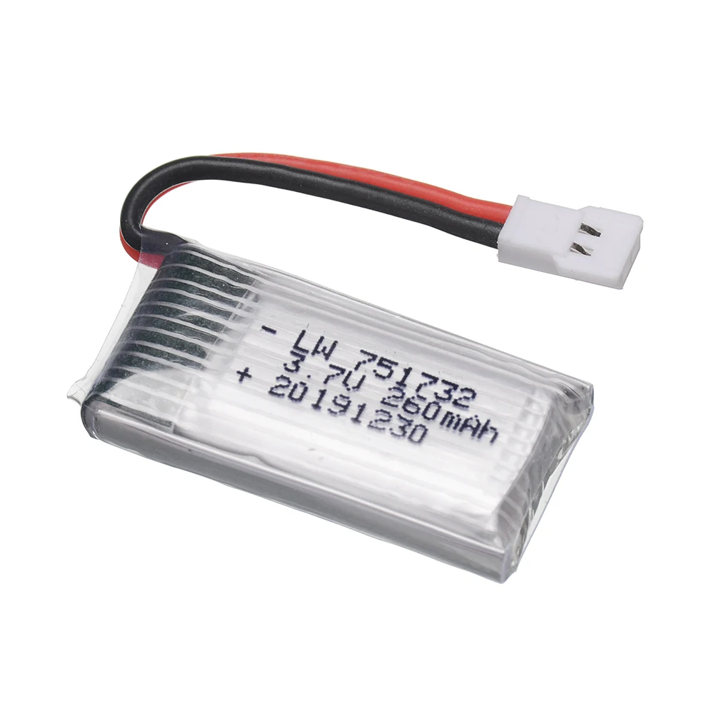 Ensemble de batteries drone Extra 150mAh, 260mAh et 300mAh, prêtes à être installées dans un quadcopter.