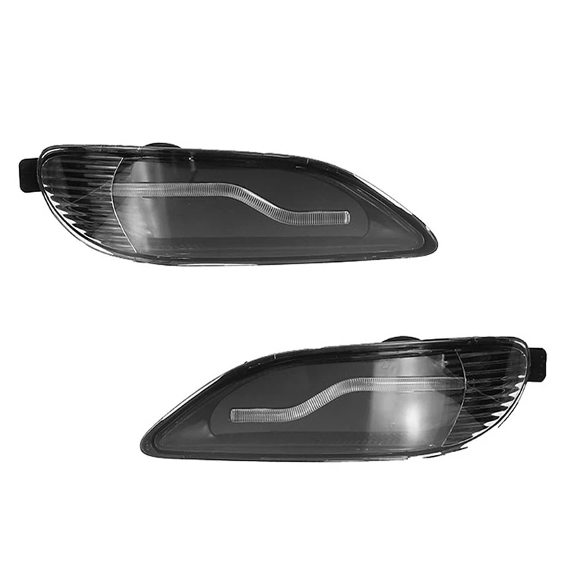 

1Pair Front Fog Light Assembly Daytime Running Lights For Toyota Corolla 2001-2008 Camry 2002-2004