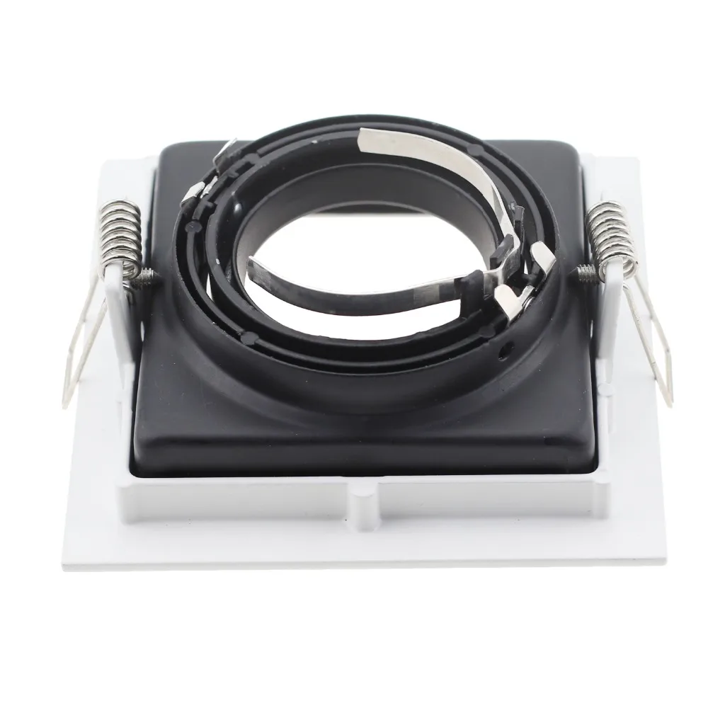 Replaceable Lamp Holder Seiko Aluminum Spot Light White Black Single and Double Head GU10 Tube Holder MR16 Ceiling Lamp Holder