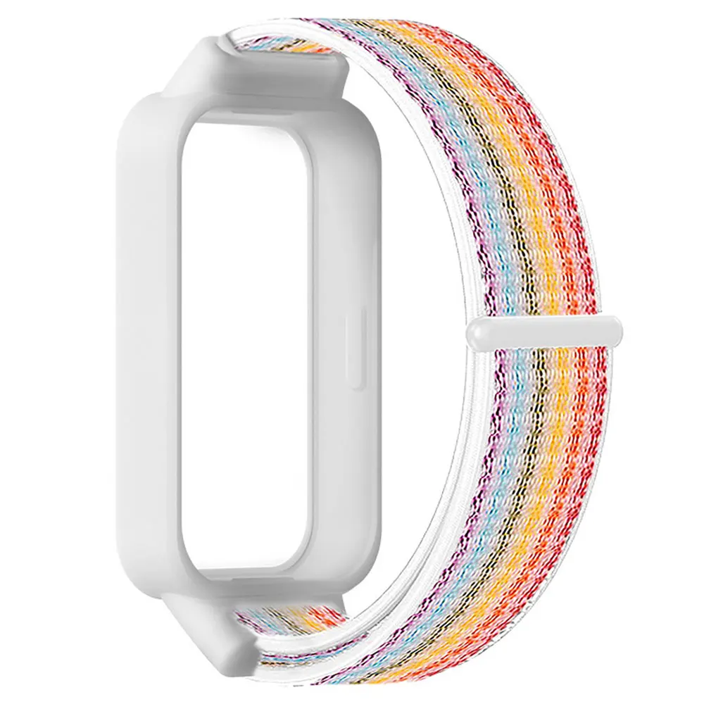 Nylon Strap and Case for Smart Watch - Sporty Replacement Wristband and Bracelet Cover