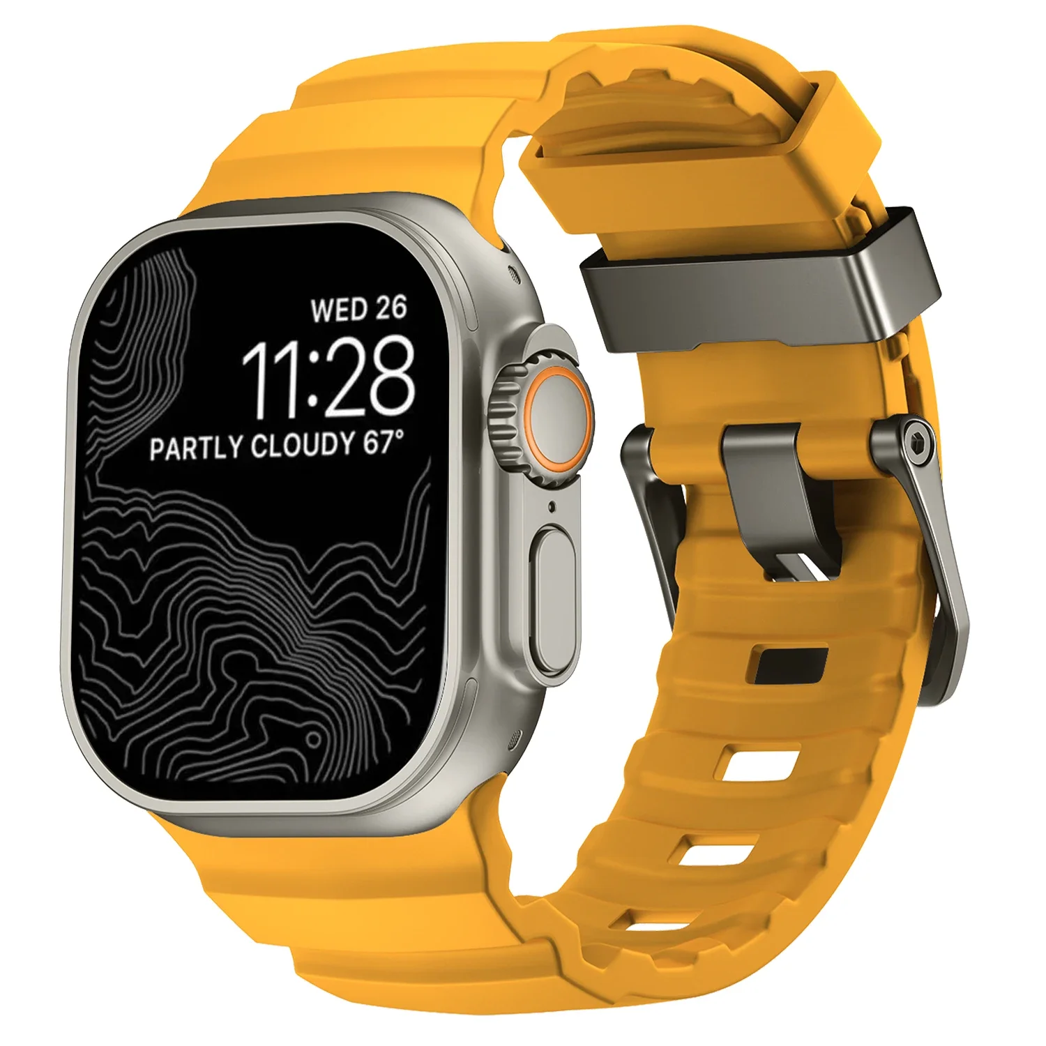 Trail Soft Silicone High-End Wristband Bracelet