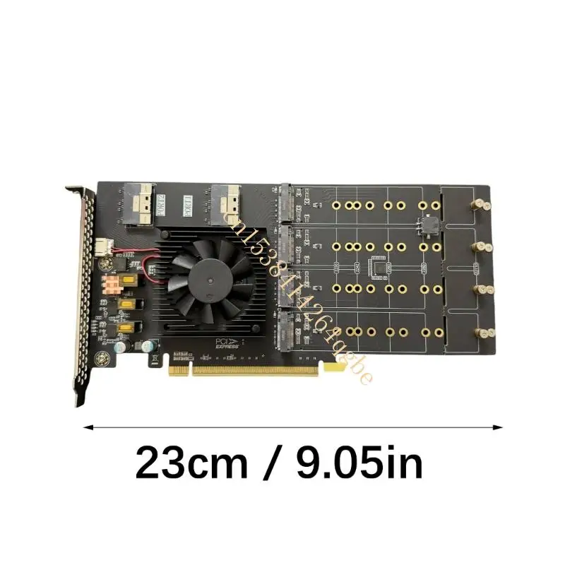다중 인터페이스 NVMe 확장 카드 12 드라이브 용량 고급 열 솔루션 T5UE