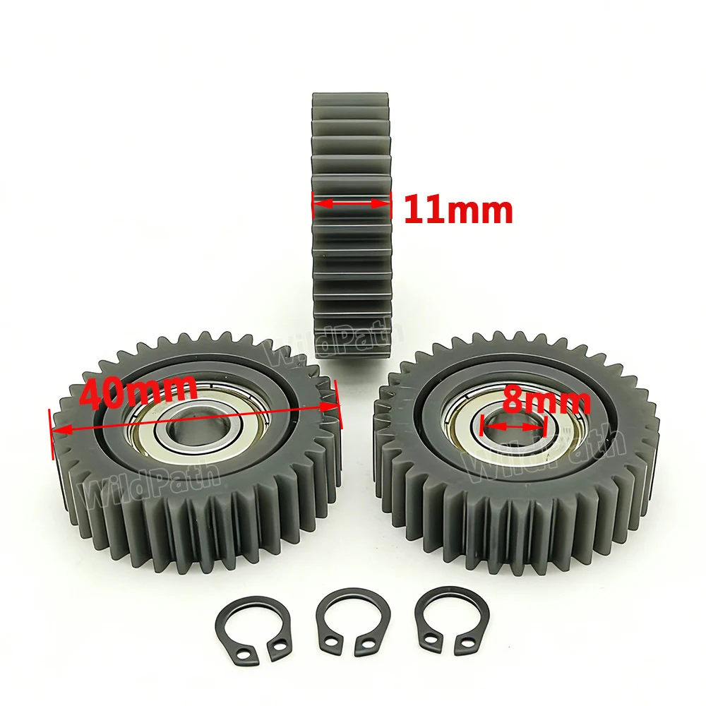 High-Performance Nylon Planetary Gear with 8mm Bearing Wheel Hubs for Electric Folding Bikes