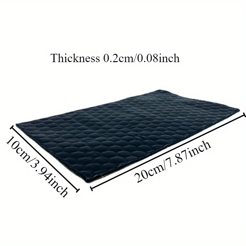 10PCS Butyl Rubber Damping Boards Home Improvement