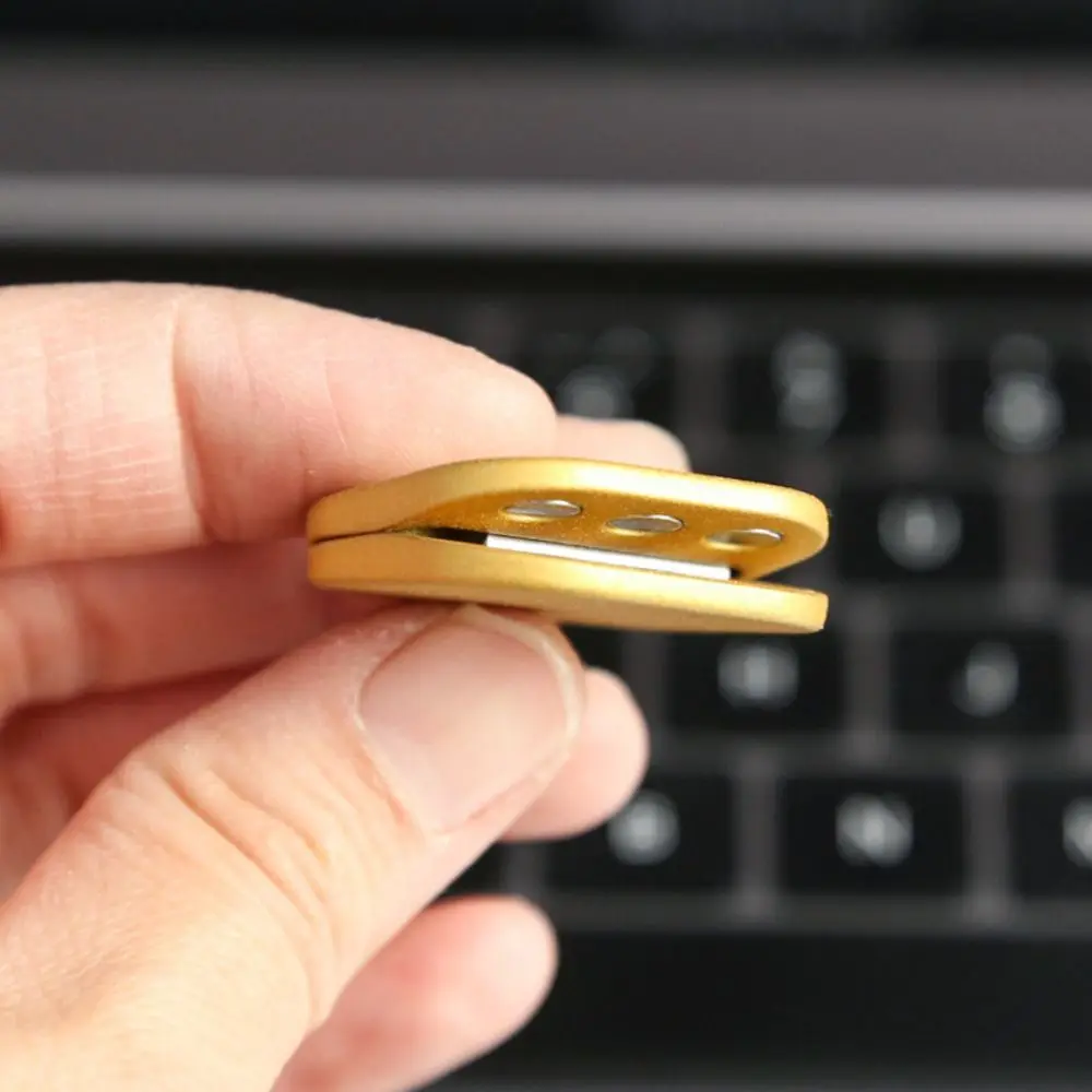 Button Keys Fidget Cliker Enhanced Focus Office Desk Magnetic Fidget Slider Haptic Sensory Metal Fidget Toys ADHD Autism