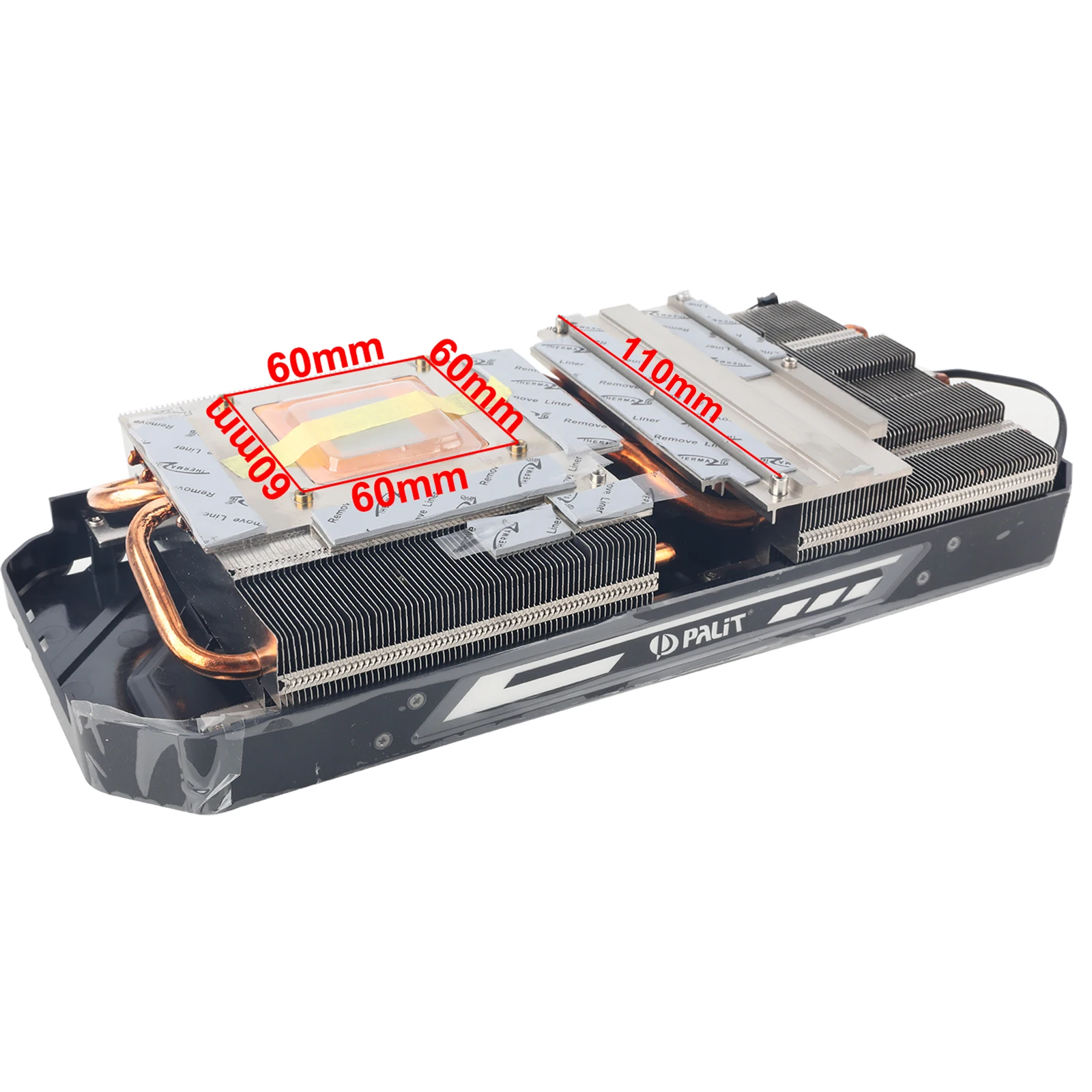 Gtx 1080ti Substituição do Dissipador de Calor para Palit Gtx1080 ti Jetstream Placa Gráfica Vídeo Refrigeração do Radiador - Imagem 2