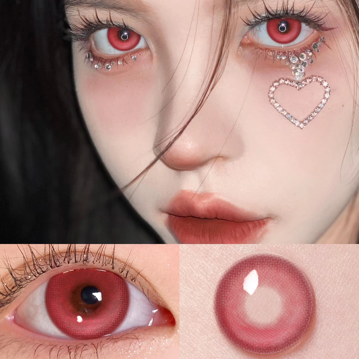 Bio-essence 1 Pair Color Contact Lenses for Natural Brown Lenses Beauty Red lense Blue Lenses Green Eye AliExpress