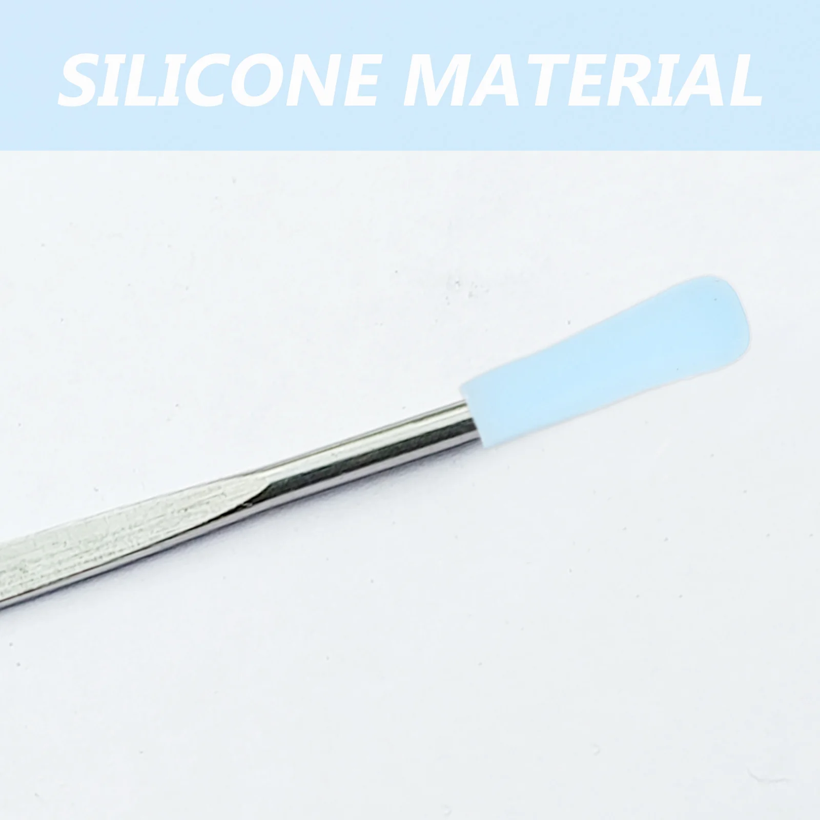 10 Pcs Visual Ear Scoop Cover Silicone Spoon Wax Tips Replaceable Reusable Cleaner Earpick 6
