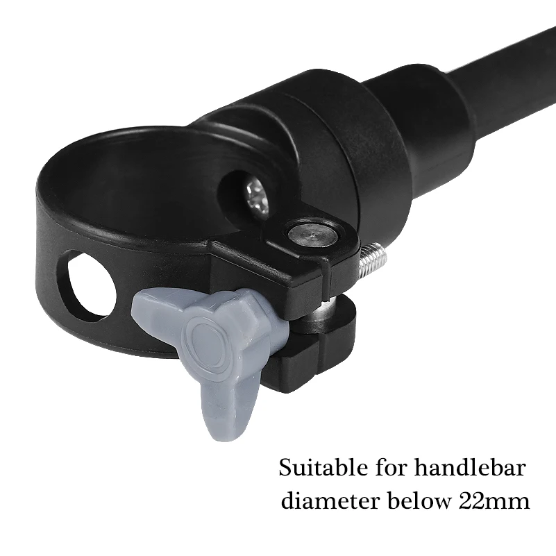 WEST BIKING 1/2PCS Universal Bicycle Rearview Mirror Adjustable Rotate Wide-Angle Cycling Handlebar Rear View Bike Accessories